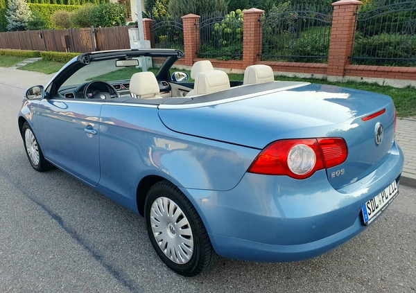 Volkswagen Eos cena 22900 przebieg: 187000, rok produkcji 2007 z Nidzica małe 631